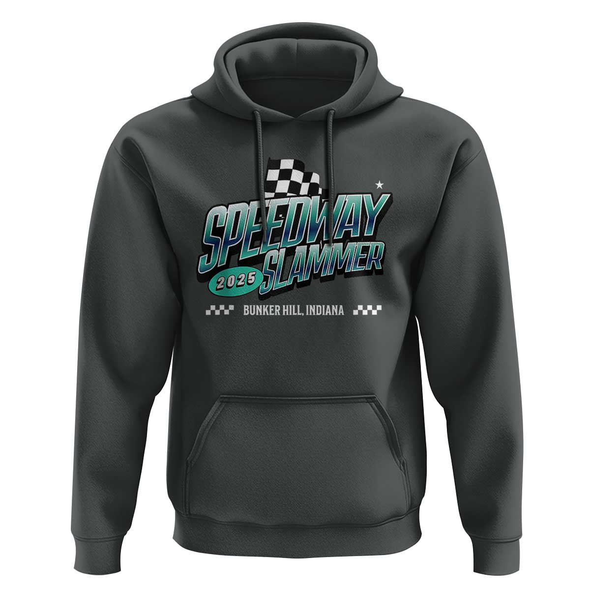 Speedway Slammer 2025 Hoodie Bunker Hill Indiana - Wonder Print Shop