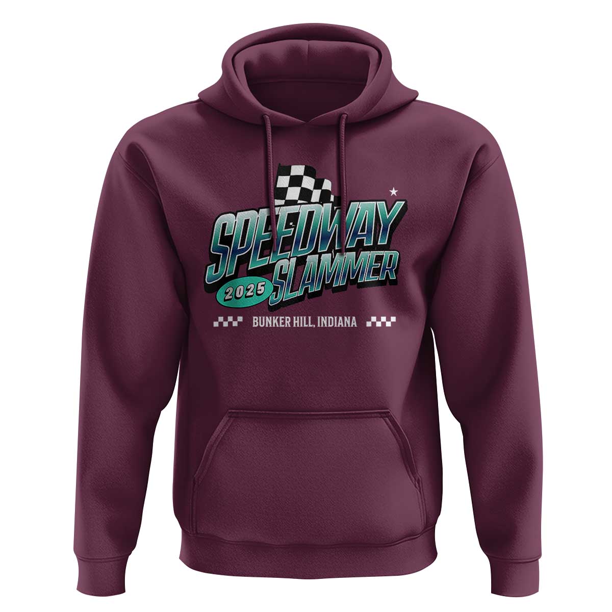 Speedway Slammer 2025 Hoodie Bunker Hill Indiana - Wonder Print Shop