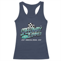 Speedway Slammer 2025 Racerback Tank Top Bunker Hill Indiana - Wonder Print Shop