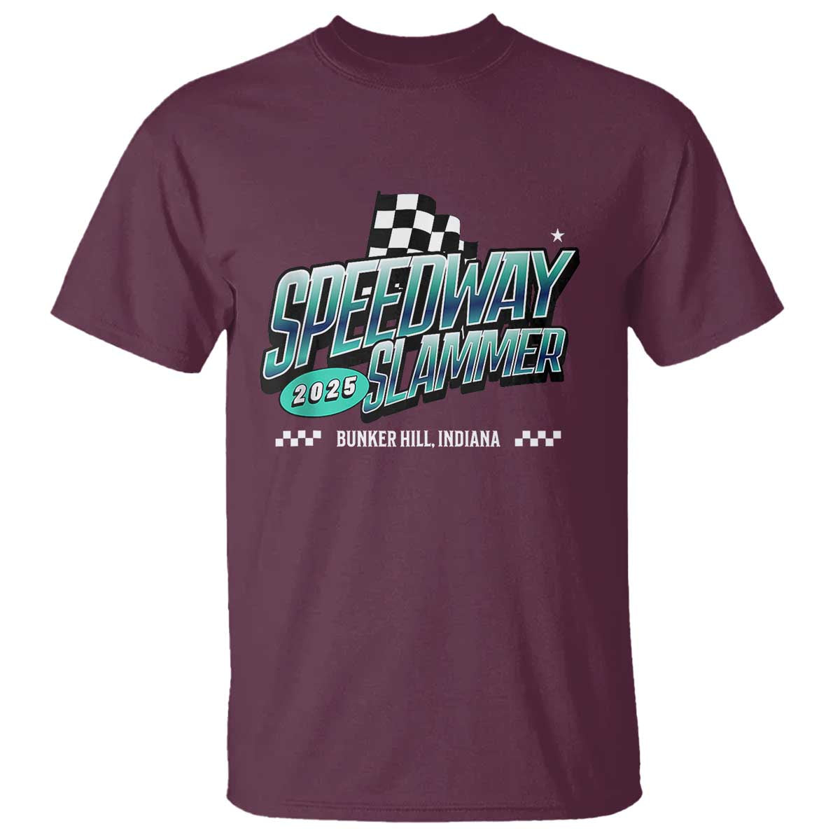 Speedway Slammer 2025 T Shirt Bunker Hill Indiana - Wonder Print Shop