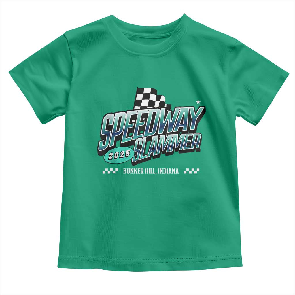 Speedway Slammer 2025 Toddler T Shirt Bunker Hill Indiana - Wonder Print Shop