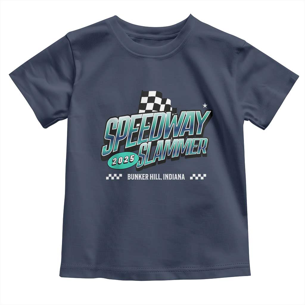 Speedway Slammer 2025 Toddler T Shirt Bunker Hill Indiana - Wonder Print Shop