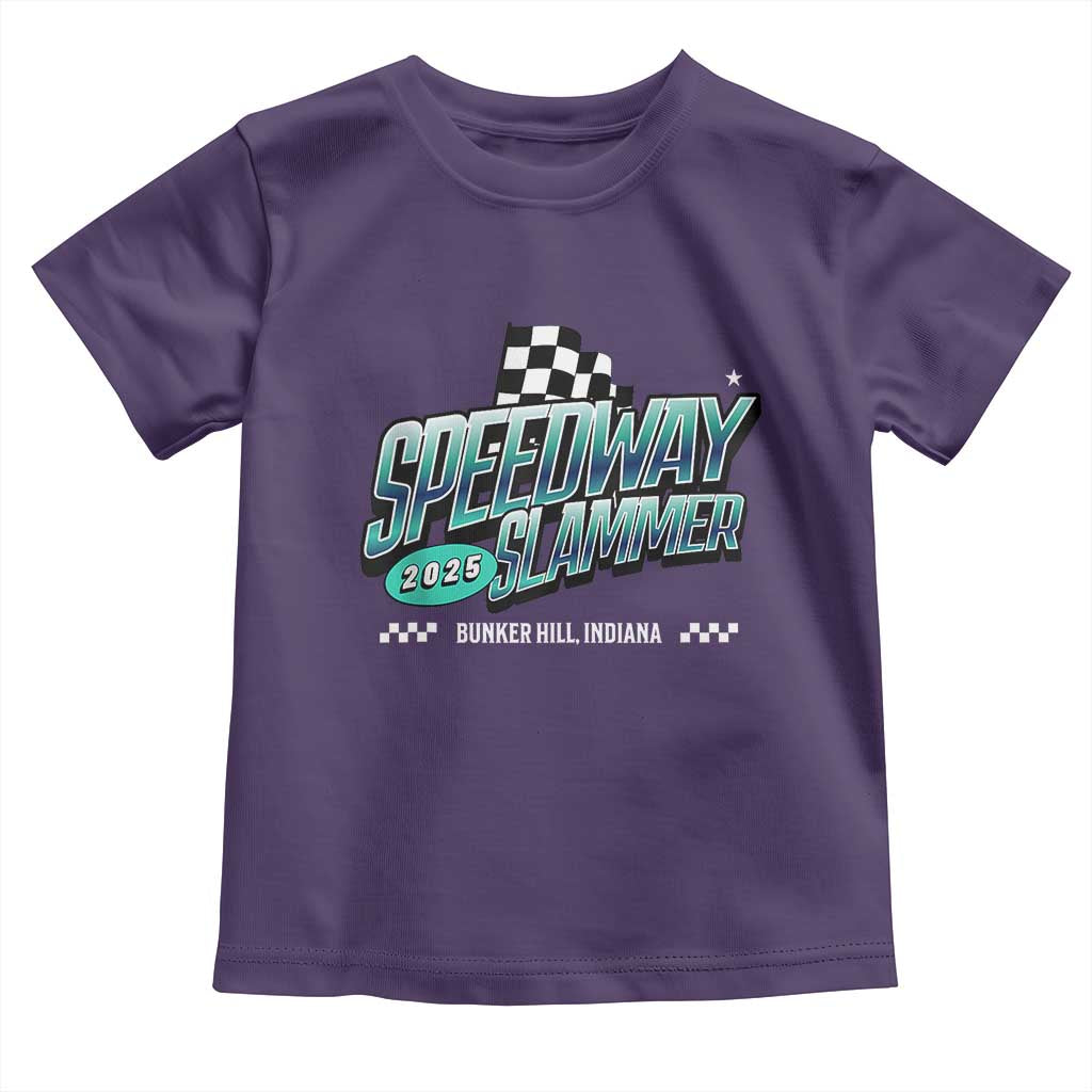 Speedway Slammer 2025 Toddler T Shirt Bunker Hill Indiana - Wonder Print Shop