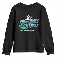 Speedway Slammer 2025 Youth Sweatshirt Bunker Hill Indiana - Wonder Print Shop