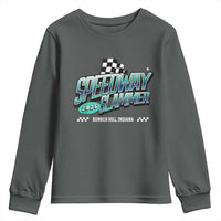 Speedway Slammer 2025 Youth Sweatshirt Bunker Hill Indiana - Wonder Print Shop