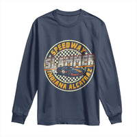 Speedway Slammer 2025 Long Sleeve Shirt Indiana Alcatraz Retro Vintage Racing Graphic - Wonder Print Shop