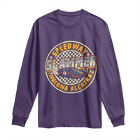 Speedway Slammer 2025 Long Sleeve Shirt Indiana Alcatraz Retro Vintage Racing Graphic - Wonder Print Shop