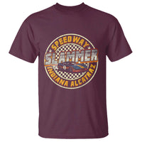 Speedway Slammer 2025 T Shirt Indiana Alcatraz Retro Vintage Racing Graphic - Wonder Print Shop