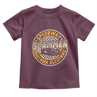 Speedway Slammer 2025 Toddler T Shirt Indiana Alcatraz Retro Vintage Racing Graphic - Wonder Print Shop