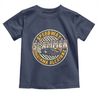 Speedway Slammer 2025 Toddler T Shirt Indiana Alcatraz Retro Vintage Racing Graphic - Wonder Print Shop