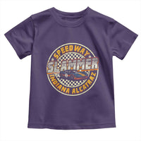 Speedway Slammer 2025 Toddler T Shirt Indiana Alcatraz Retro Vintage Racing Graphic - Wonder Print Shop
