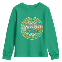 Speedway Slammer 2025 Youth Sweatshirt Indiana Alcatraz Retro Vintage Racing Graphic - Wonder Print Shop