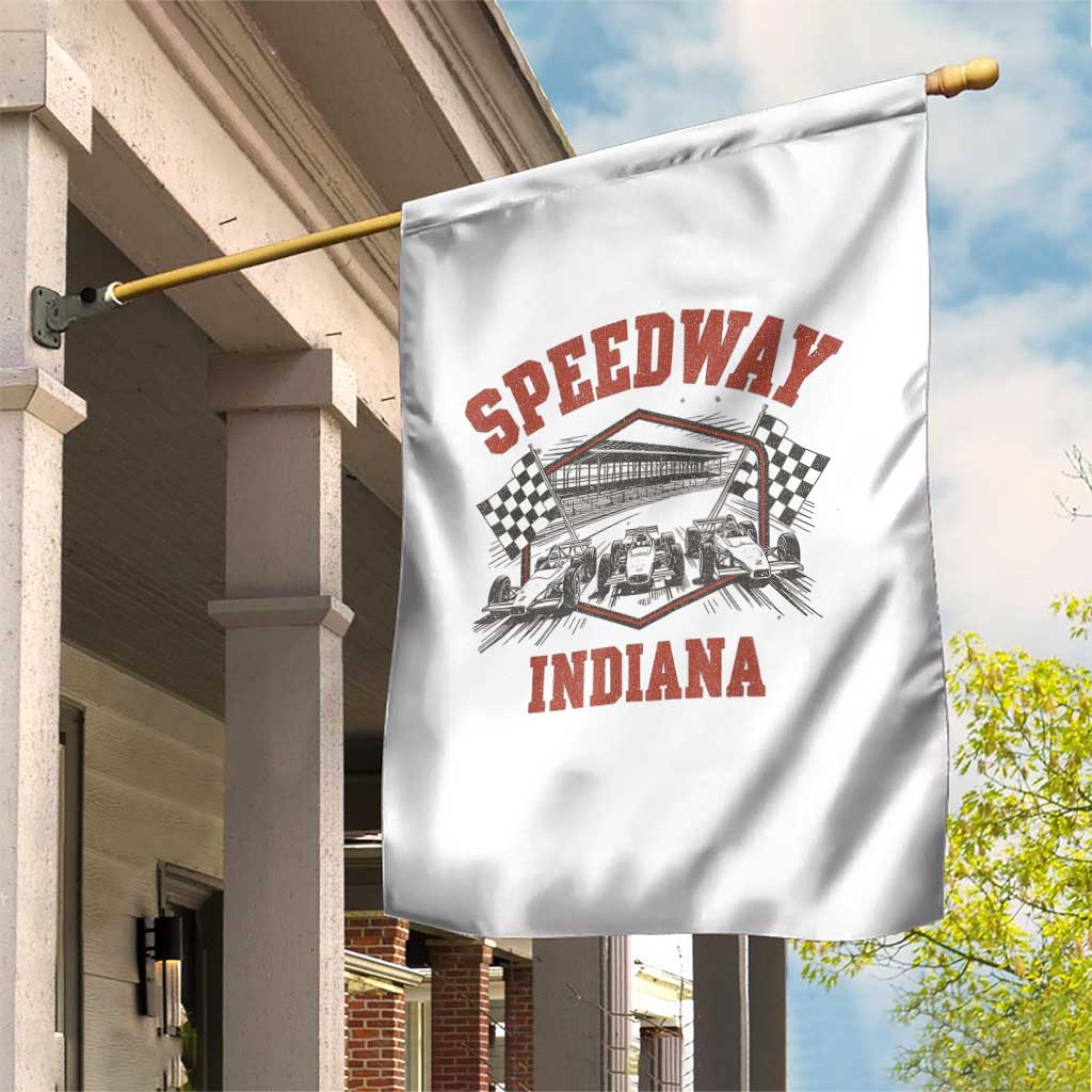 Indiana Speedway Slammer 2025 Garden Flag Detention Prison Jail - Wonder Print Shop