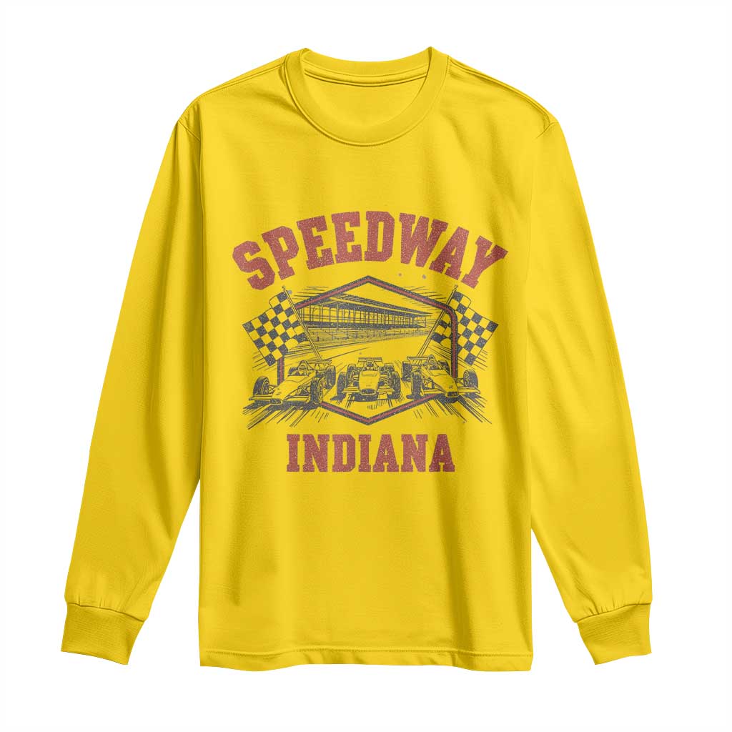 Indiana Speedway Slammer 2025 Long Sleeve Shirt Detention Prison Jail - Wonder Print Shop