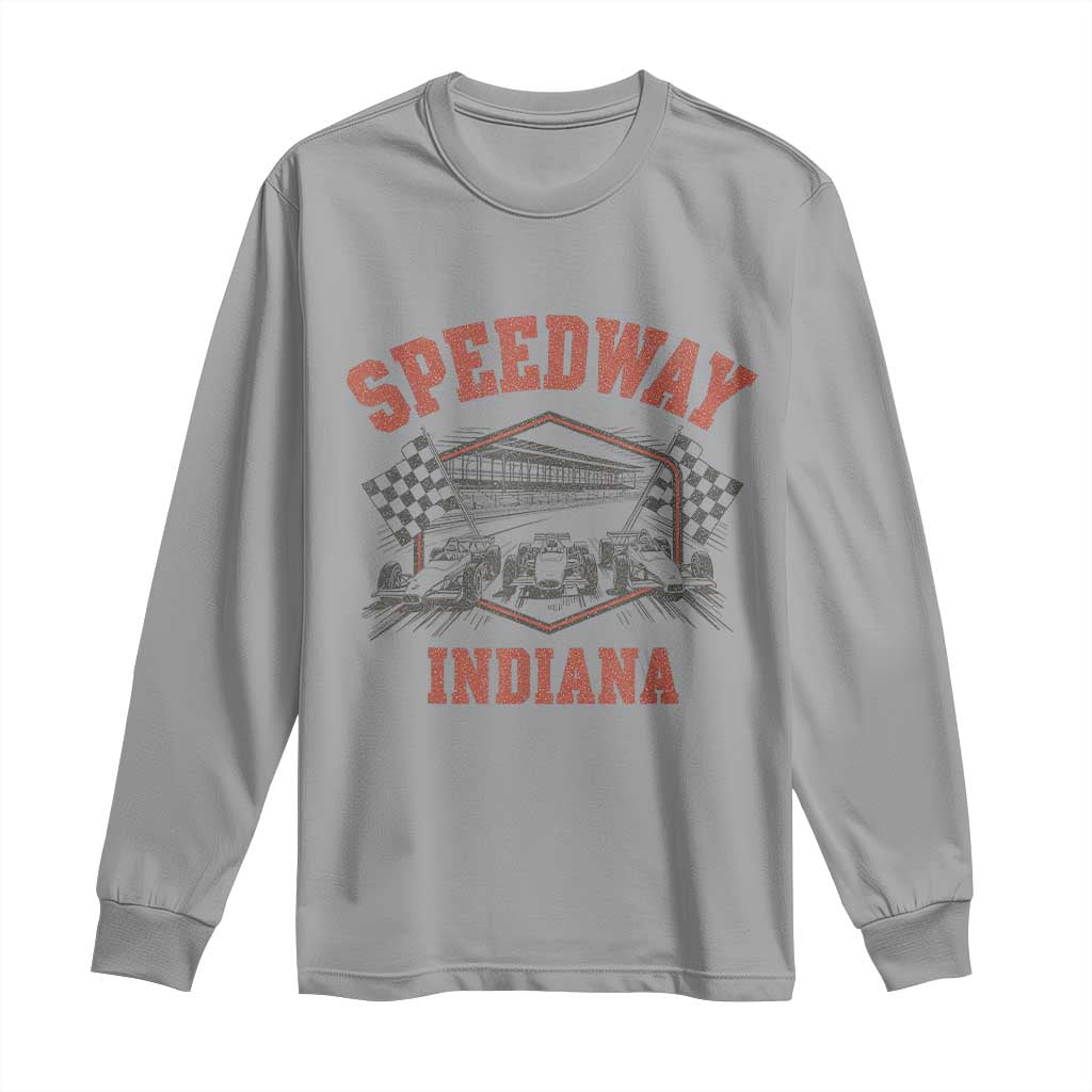 Indiana Speedway Slammer 2025 Long Sleeve Shirt Detention Prison Jail - Wonder Print Shop