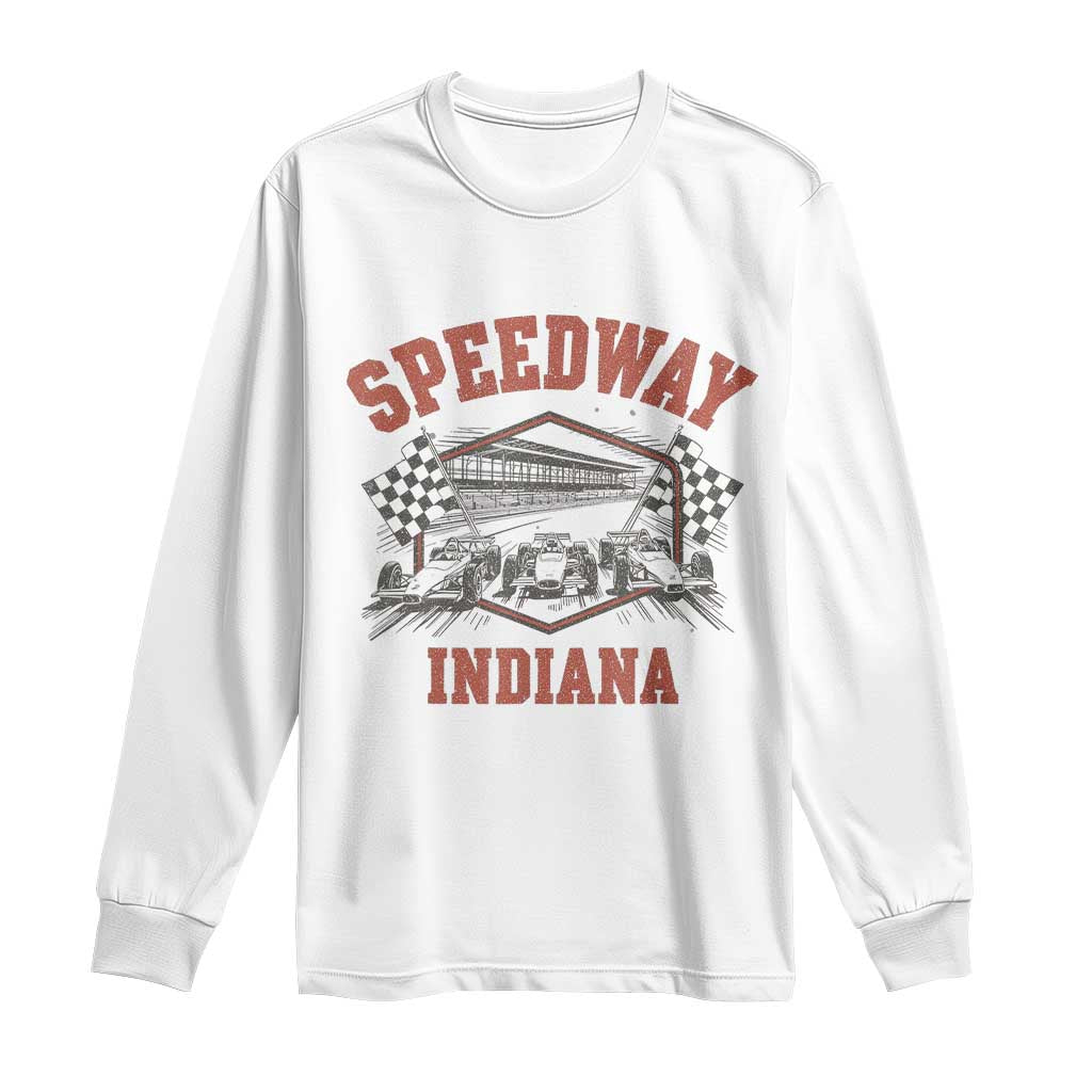 Indiana Speedway Slammer 2025 Long Sleeve Shirt Detention Prison Jail - Wonder Print Shop