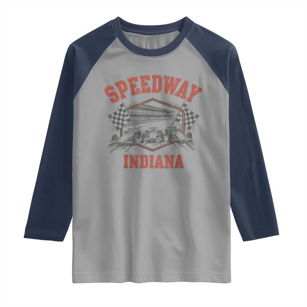 Indiana Speedway Slammer 2025 Raglan Shirt Detention Prison Jail - Wonder Print Shop