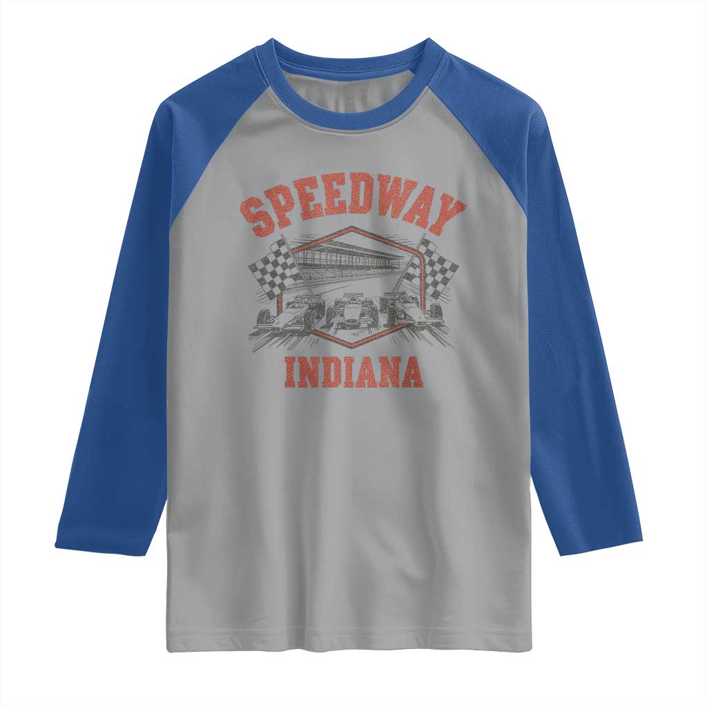 Indiana Speedway Slammer 2025 Raglan Shirt Detention Prison Jail - Wonder Print Shop