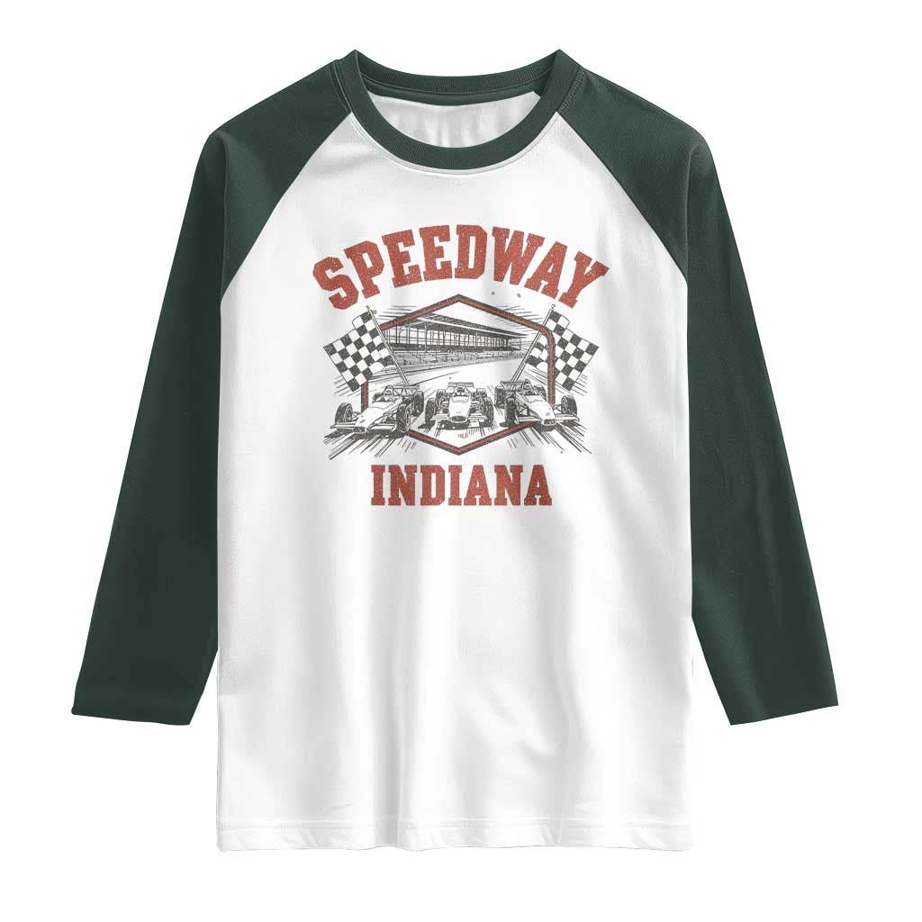 Indiana Speedway Slammer 2025 Raglan Shirt Detention Prison Jail - Wonder Print Shop