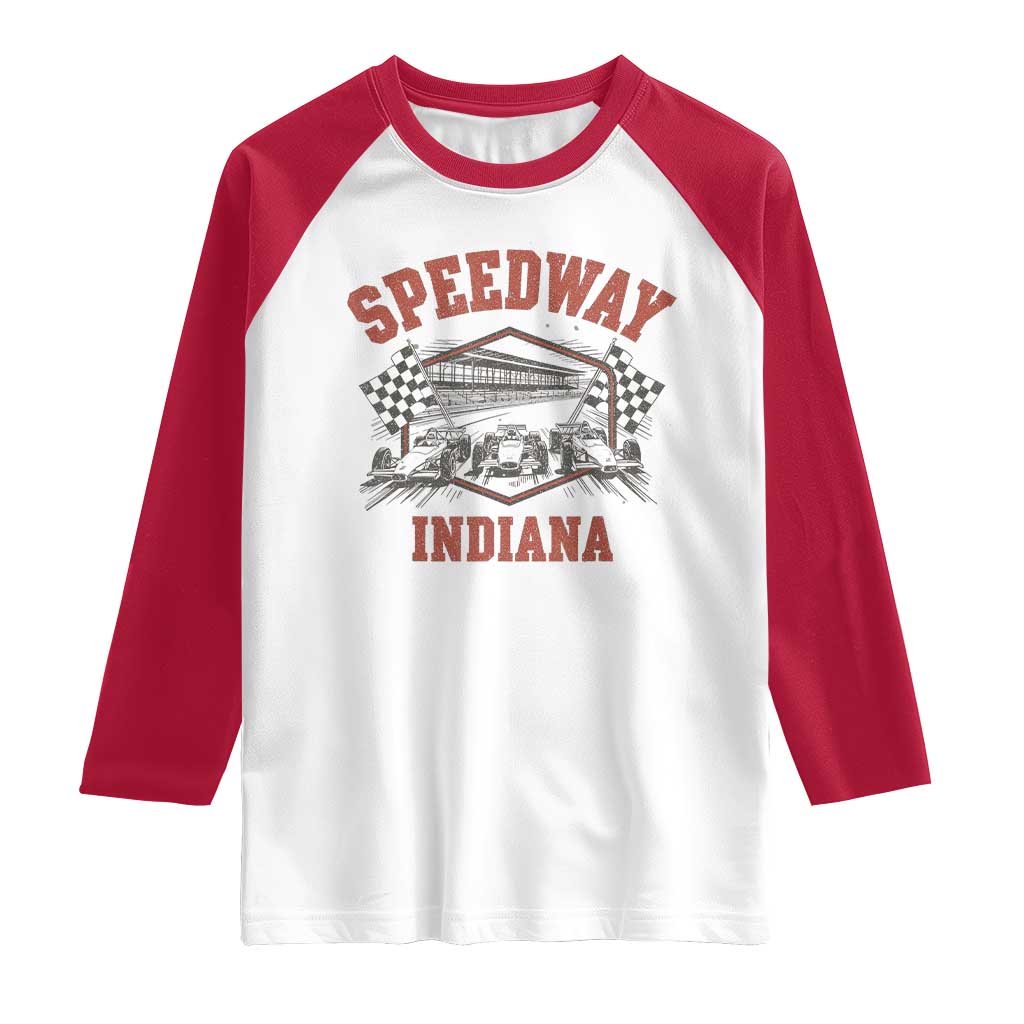 Indiana Speedway Slammer 2025 Raglan Shirt Detention Prison Jail - Wonder Print Shop