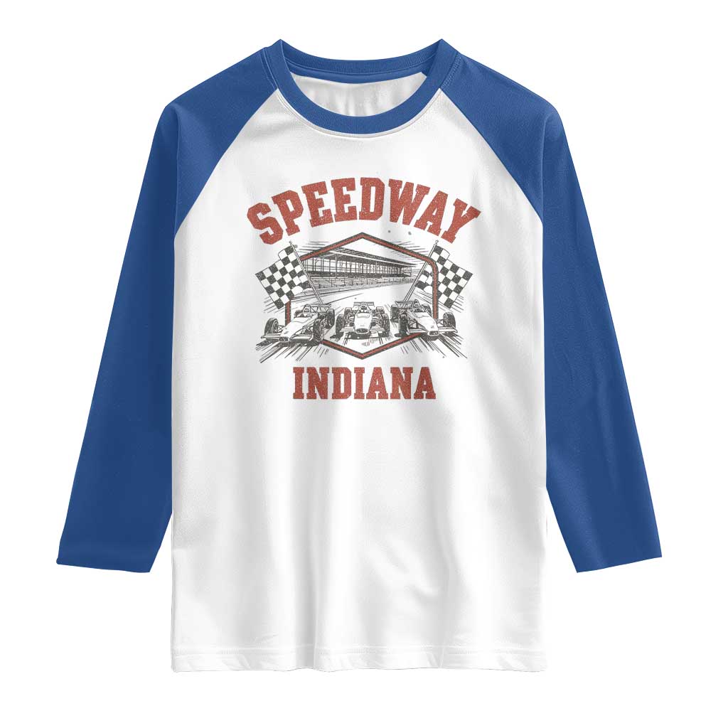 Indiana Speedway Slammer 2025 Raglan Shirt Detention Prison Jail - Wonder Print Shop