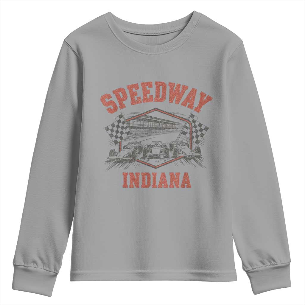 Indiana Speedway Slammer 2025 Youth Sweatshirt Detention Prison Jail - Wonder Print Shop