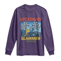 Speedway Slammer 2025 Long Sleeve Shirt Indiana Alcatraz Vintage Racing Graphic - Wonder Print Shop