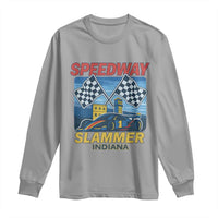 Speedway Slammer 2025 Long Sleeve Shirt Indiana Alcatraz Vintage Racing Graphic - Wonder Print Shop