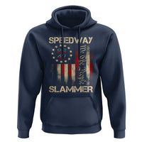 Speedway Slammer 2025 Hoodie We The People Patriotic Distressed American Flag - Wonder Print Shop