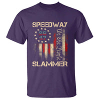 Speedway Slammer 2025 T Shirt We The People Patriotic Distressed American Flag - Wonder Print Shop