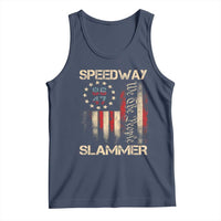 Speedway Slammer 2025 Tank Top We The People Patriotic Distressed American Flag - Wonder Print Shop