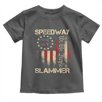 Speedway Slammer 2025 Toddler T Shirt We The People Patriotic Distressed American Flag - Wonder Print Shop