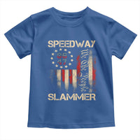 Speedway Slammer 2025 Toddler T Shirt We The People Patriotic Distressed American Flag - Wonder Print Shop