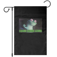 Funny Lizard Lizard Lizard Garden Flag Weirdcore Gecko Meme - Wonder Print Shop