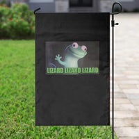 Funny Lizard Lizard Lizard Garden Flag Weirdcore Gecko Meme - Wonder Print Shop
