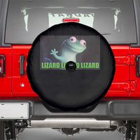 Funny Lizard Lizard Lizard Spare Tire Cover Weirdcore Gecko Meme - Wonder Print Shop