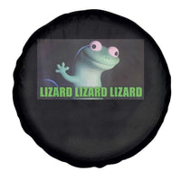 Funny Lizard Lizard Lizard Spare Tire Cover Weirdcore Gecko Meme - Wonder Print Shop