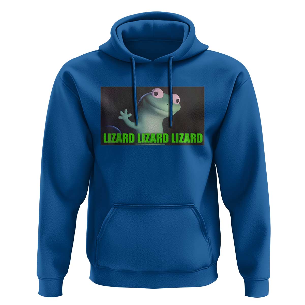 Funny Lizard Lizard Lizard Hoodie Weirdcore Gecko Meme - Wonder Print Shop