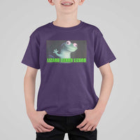 Funny Lizard Lizard Lizard T Shirt For Kid Weirdcore Gecko Meme - Wonder Print Shop