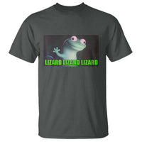 Funny Lizard Lizard Lizard T Shirt Weirdcore Gecko Meme - Wonder Print Shop