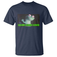 Funny Lizard Lizard Lizard T Shirt Weirdcore Gecko Meme - Wonder Print Shop