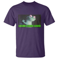 Funny Lizard Lizard Lizard T Shirt Weirdcore Gecko Meme - Wonder Print Shop