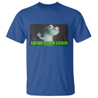 Funny Lizard Lizard Lizard T Shirt Weirdcore Gecko Meme - Wonder Print Shop