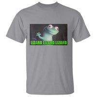 Funny Lizard Lizard Lizard T Shirt Weirdcore Gecko Meme - Wonder Print Shop