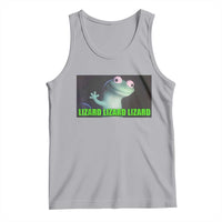 Funny Lizard Lizard Lizard Tank Top Weirdcore Gecko Meme - Wonder Print Shop