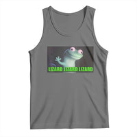 Funny Lizard Lizard Lizard Tank Top Weirdcore Gecko Meme - Wonder Print Shop