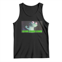 Funny Lizard Lizard Lizard Tank Top Weirdcore Gecko Meme - Wonder Print Shop