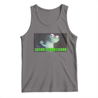 Funny Lizard Lizard Lizard Tank Top Weirdcore Gecko Meme - Wonder Print Shop