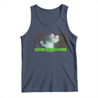 Funny Lizard Lizard Lizard Tank Top Weirdcore Gecko Meme - Wonder Print Shop