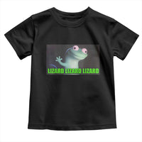 Funny Lizard Lizard Lizard Toddler T Shirt Weirdcore Gecko Meme - Wonder Print Shop
